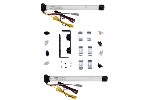 100-505 Adventure Ready Duo Steel Bracket Kit with 2 Motors